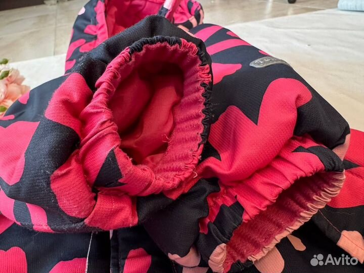 Зимний комбинезон для девочки 86