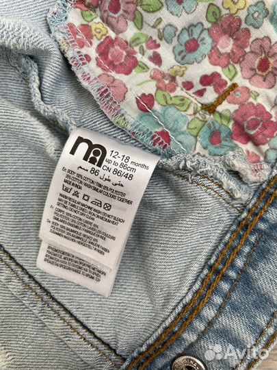 Джинсовка на девочку 86