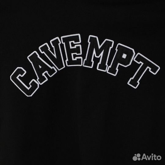 Худи cavempt черное cav empt