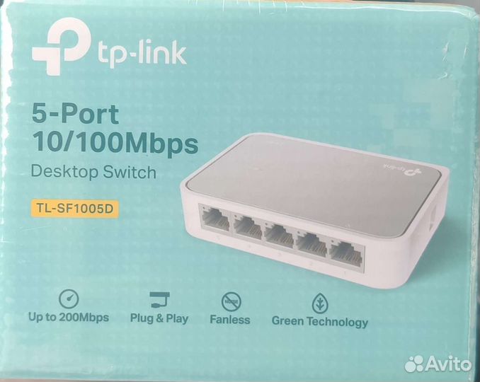 Сетевой коммутатор(хаб) TP-link