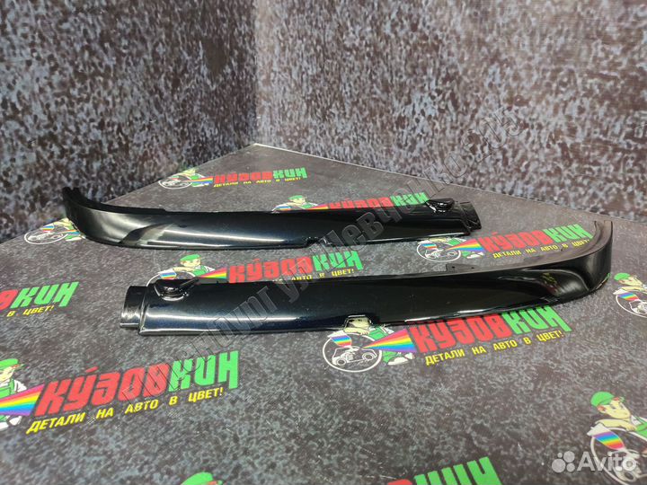 Ресничики ваз 2113 2114 2115 облицовки фар космос