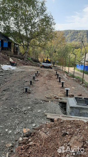 Винтовые сваи под ключ. Свайно винтовой фундамент