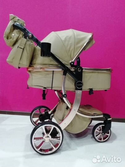 Коляска 2 в 1 Luxmom в отличном состоянии