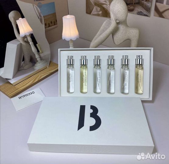 Набор женских топовых ароматов Byredo 6*12 мл