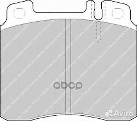 FDB800 Колодки тормозные mercedes W140 9198 пе