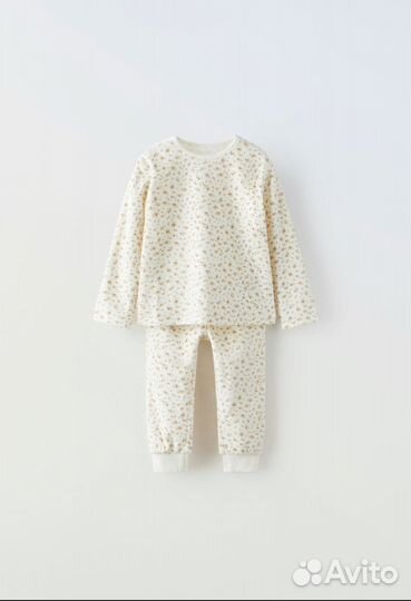 Пижама велюр Zara оригинал 86-110 теплая