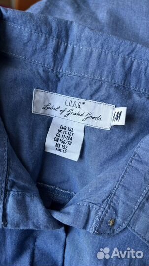 Платье-рубашка H&M и Туника