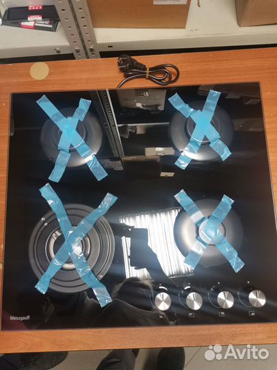 Газовая варочная панель 4 конфорки новая