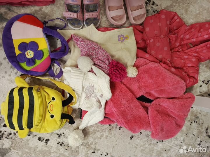 Детские вещи пакетом на девочку 98 104