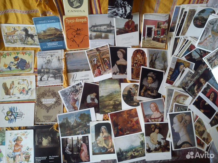 Открытки СССР и наборы открыток