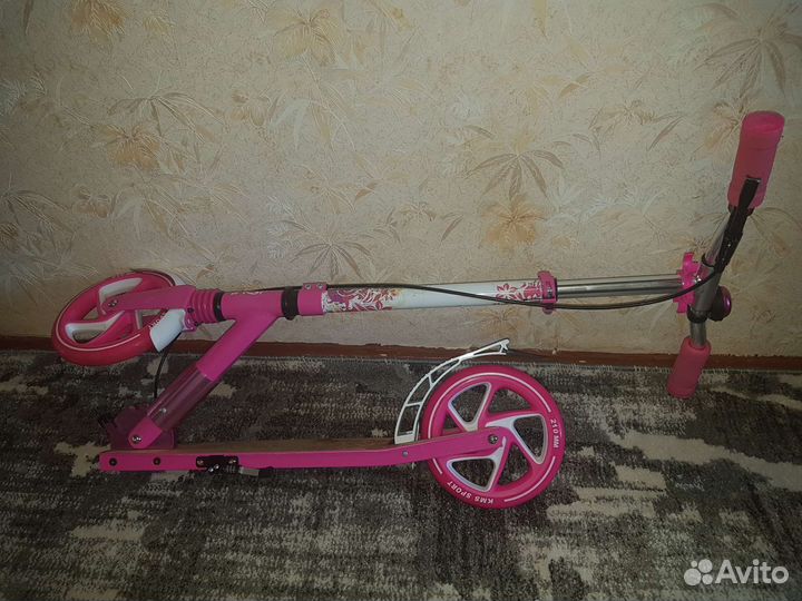 Самокат KMS sk-071 розовый до 50 кг