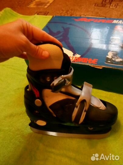 Детские коньки раздвижные с 32-35