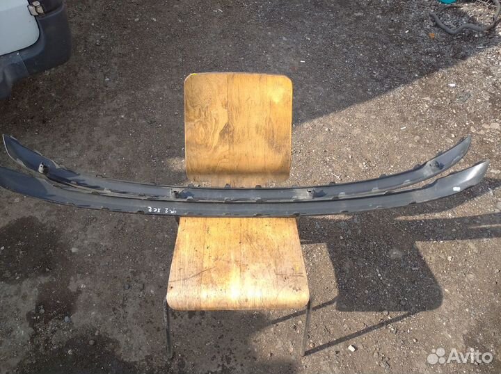 Накладка бампера задняя Ford Focus 2 2004-2008