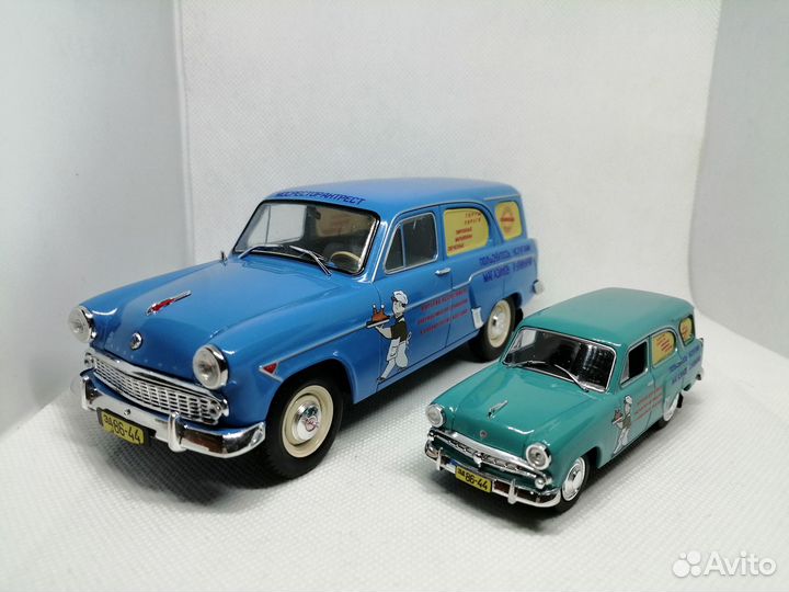 Модель Москвич-423-430 «Мосресторантрест» 1:24