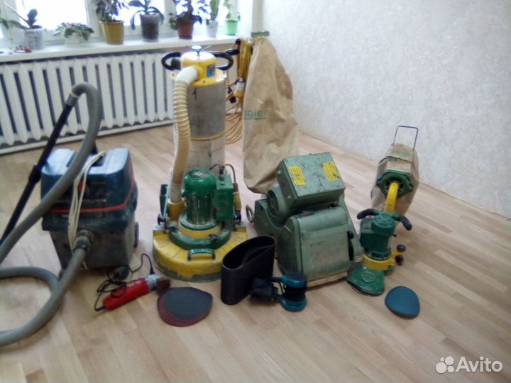 Шлифовка паркета немецким оборудованием без пыли