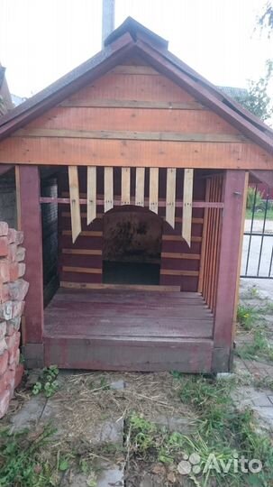 Будка для собаки утепленная