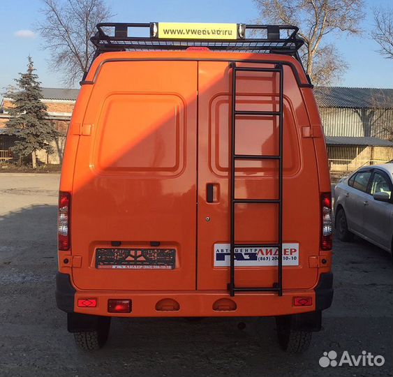 Лестница на автомобиль Газель и Соболь