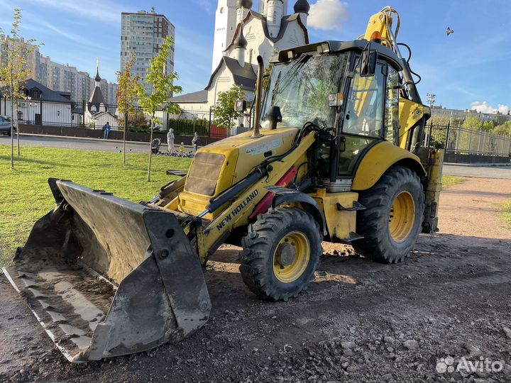 Экскаватор-погрузчик New Holland LB110B-4PT, 2006