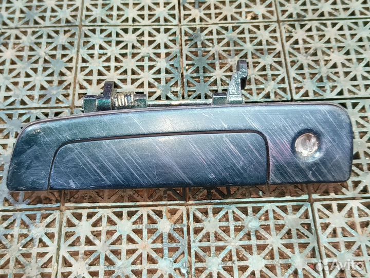 Ручка передняя левая Mitsubishi Lancer 8 CK зелена