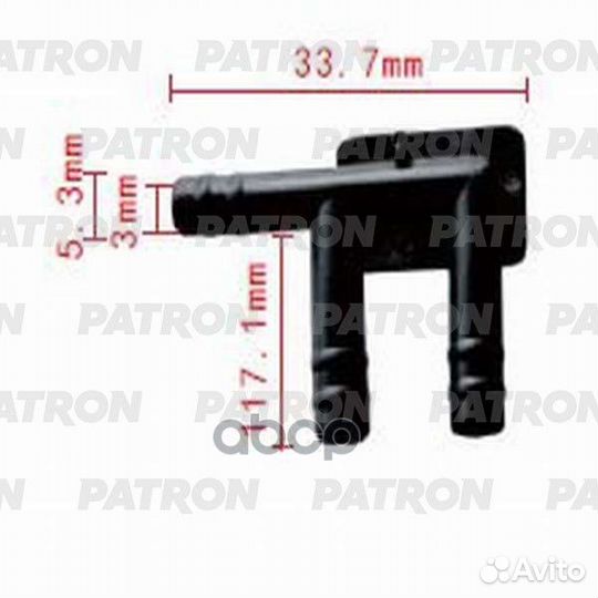 Тройник GM применяемость: соединитель трубок P3