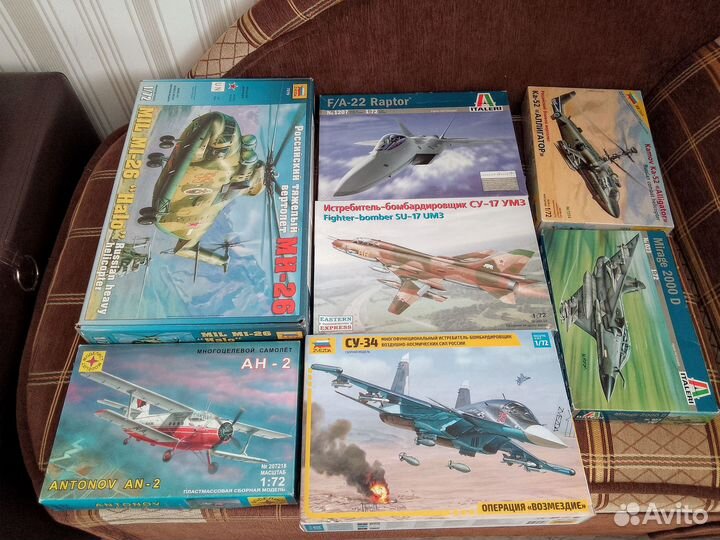 Сборная модель самолета 1/72 Ан-2