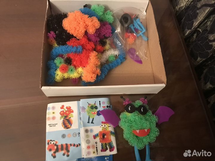 Bunchems конструктор липучка