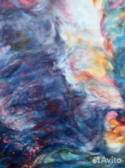 Кртина флюид арт, абстракция
