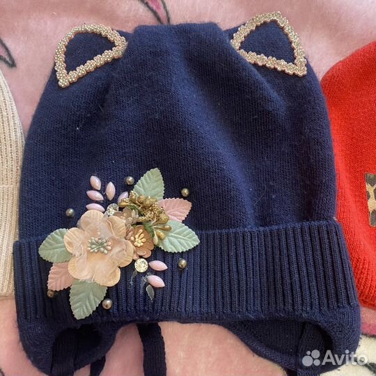 Шапка весна для девочки