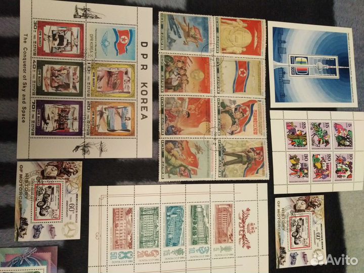 Марки почтовые,блоки СССР