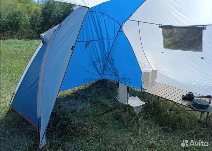 Палатка 2-х комнатная, 4-х местная
