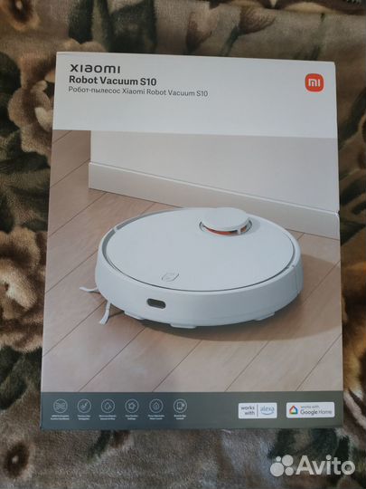 Робот пылесос Xiaomi Robot Vacuum S10 / новый