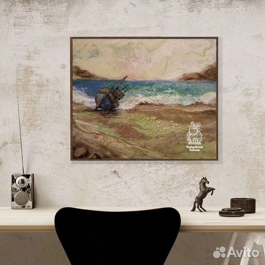 Картина на холсте, акрил