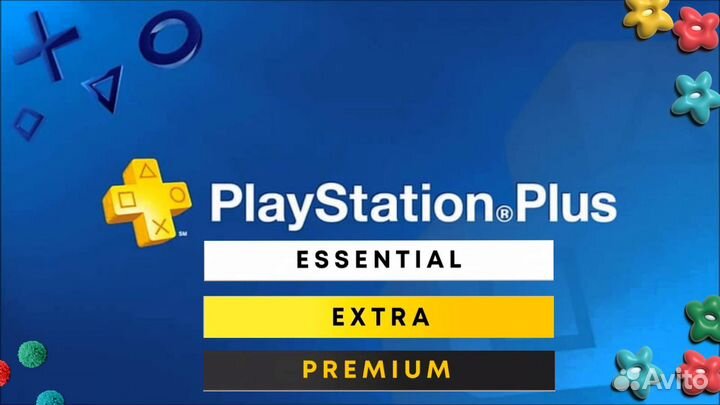 PS Plus Extra PS5 & PS4 + игры в PS store