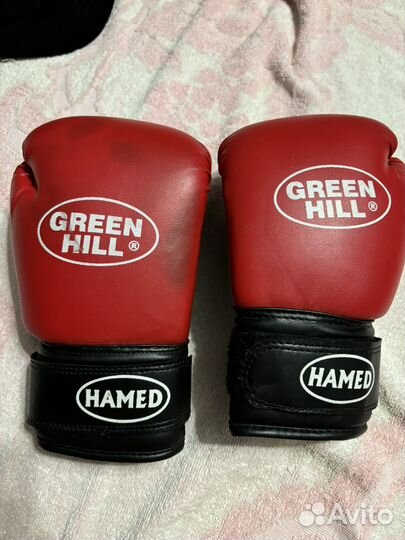 Перчатки green hill 6oz