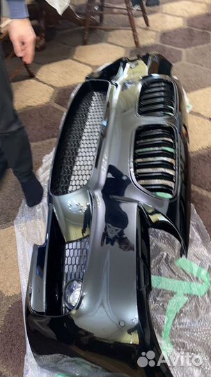 Бампер бмв ф 10 передний