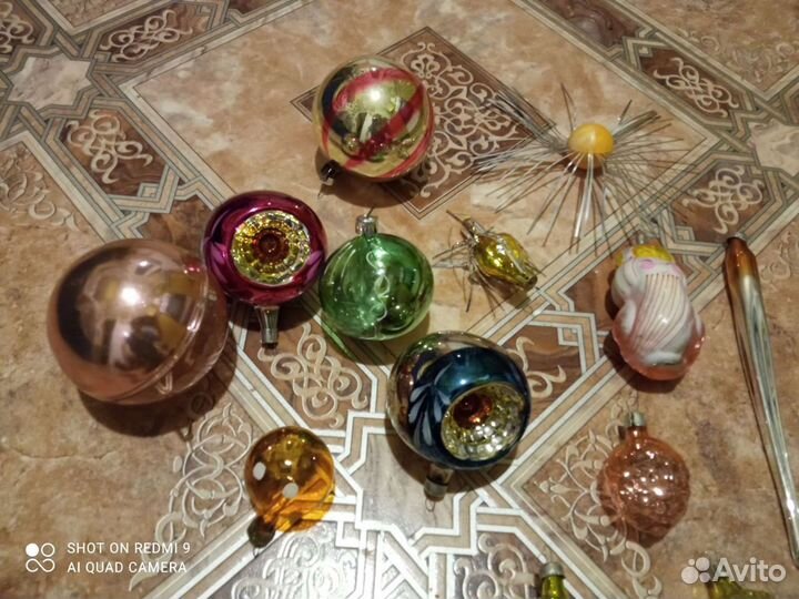 Елочные игрушки СССР