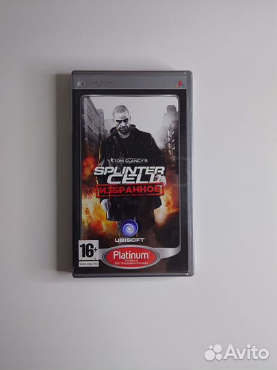 Tom clancy's Splinter shell PSP игра