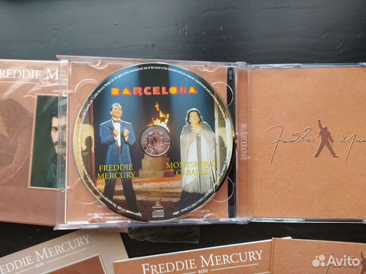 Freddie mercury soIo 3 CD Japan
