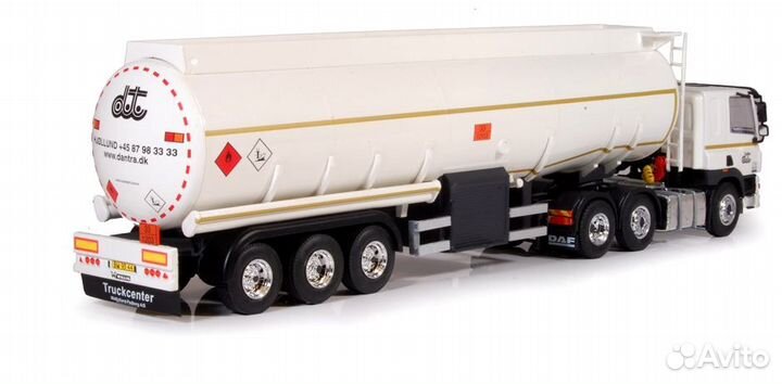 1/50 DAF Dantra бензовоз цистерна Tekno редкий