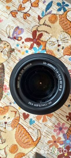 Продам объектив Nikon AF-S nikkor 55-200 mm
