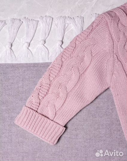 Вязаный комбинезон р.92