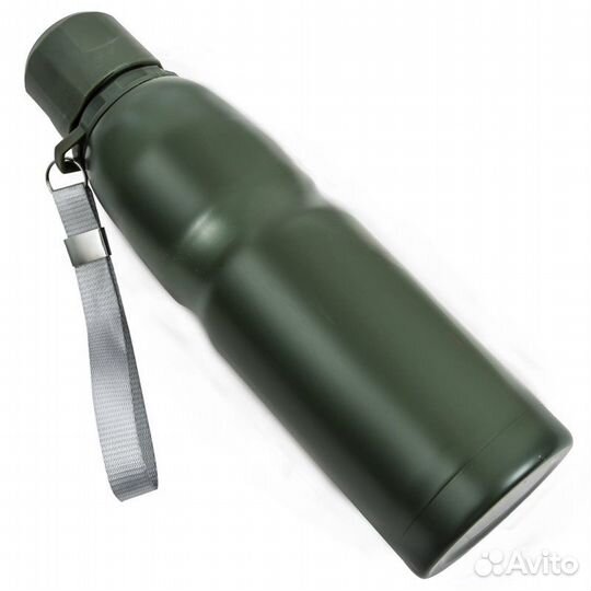 Термос-бутылка Военпро металл 89692