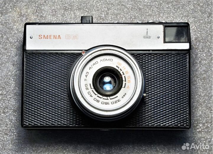 Фотоаппарат Смена 8М в неисправном состоянии
