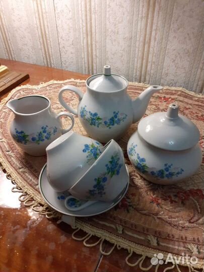 Посуда СССР, сервиз чайный, салатники,р