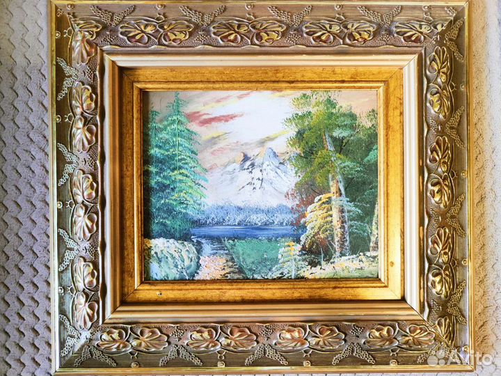 Картина, живопись, масло, пейзаж