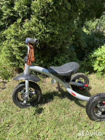 Велосипед коляска с ручкой