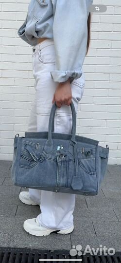 Джинсовая сумка