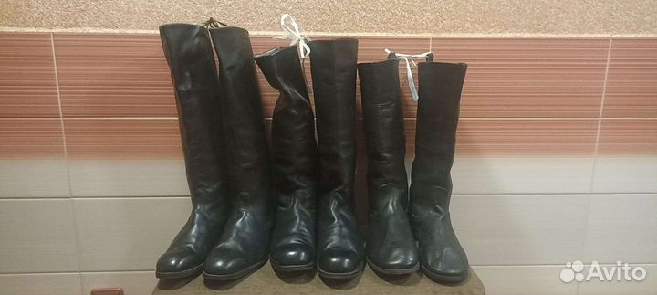 Сапоги офицерские хромовые