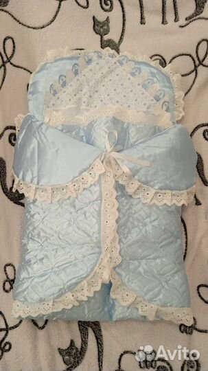 Конверт на выписку для мальчика осень