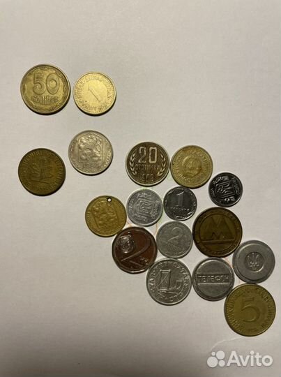 Монеты СССР и зарубежные монеты